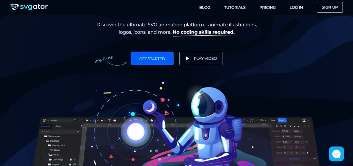 SVGator svg animations